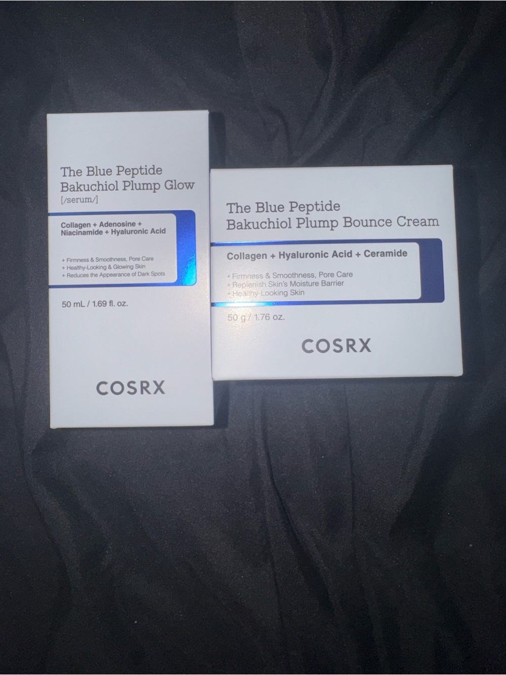 COSRX White Skincare Set with Blue Accents